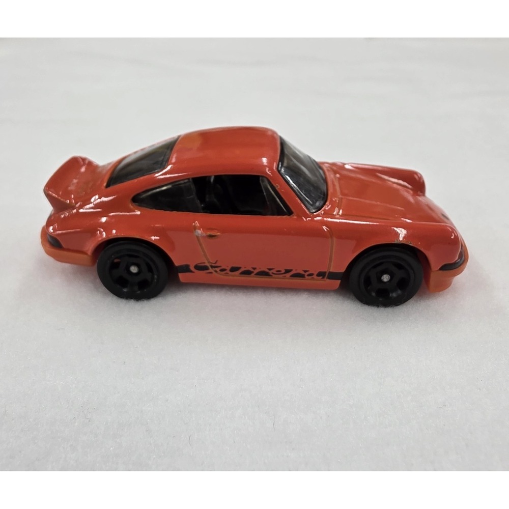 Hot Wheels Porsche 911 Carrera 1:64 Diecast Car Orange 2022 Used